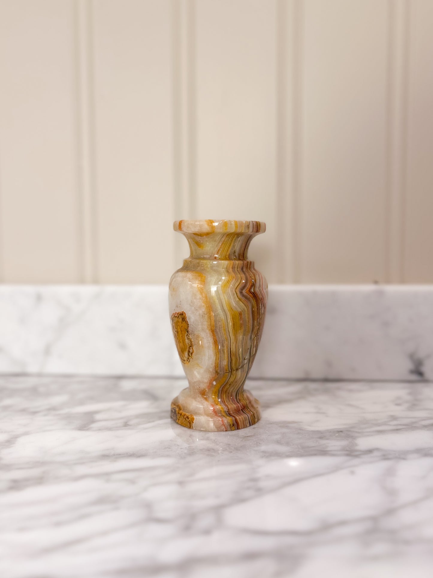 Arganite Onyx Bud Vase
