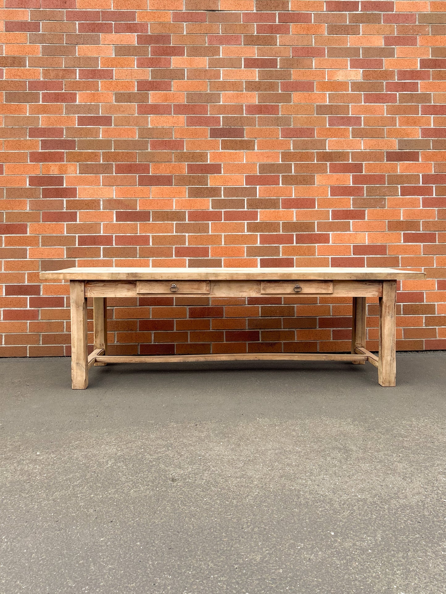 19th Century Oak Farmhouse Table