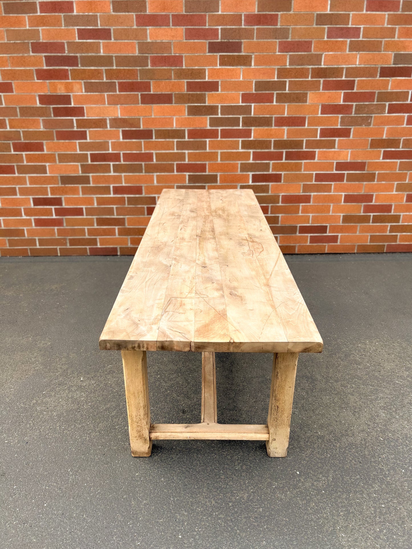 19th Century Oak Farmhouse Table