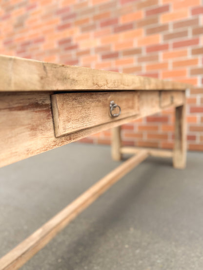 19th Century Oak Farmhouse Table
