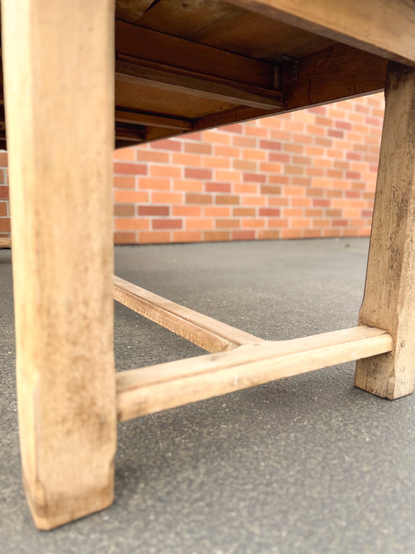 19th Century Oak Farmhouse Table