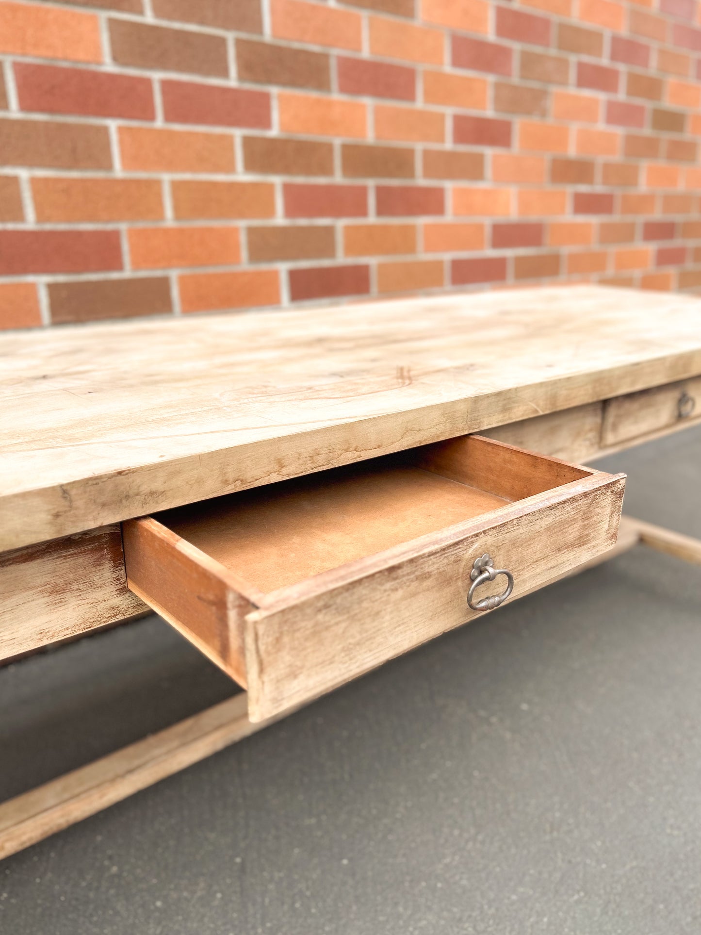 19th Century Oak Farmhouse Table