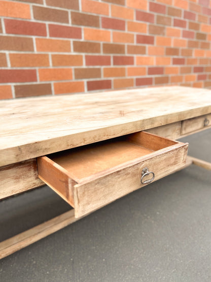 19th Century Oak Farmhouse Table