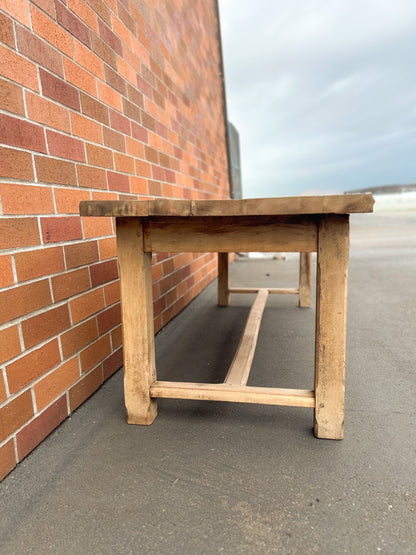 19th Century Oak Farmhouse Table
