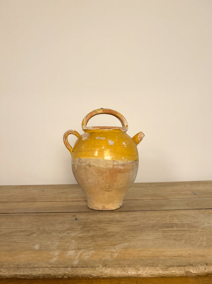 Antique French Confit Pot