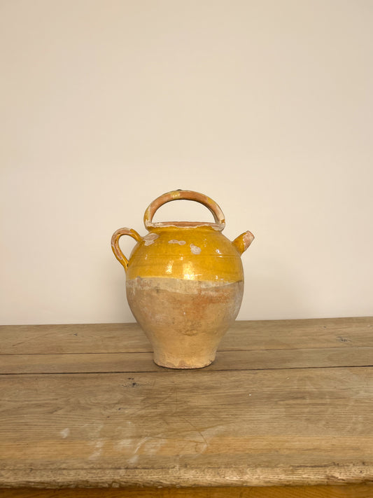 Antique French Confit Pot