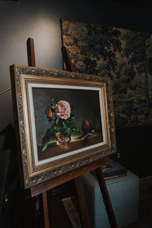 Flower Still Life in Oil