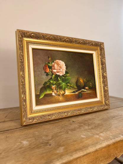 Flower Still Life in Oil