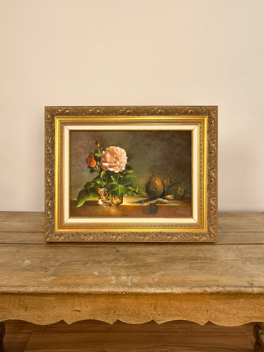 Flower Still Life in Oil