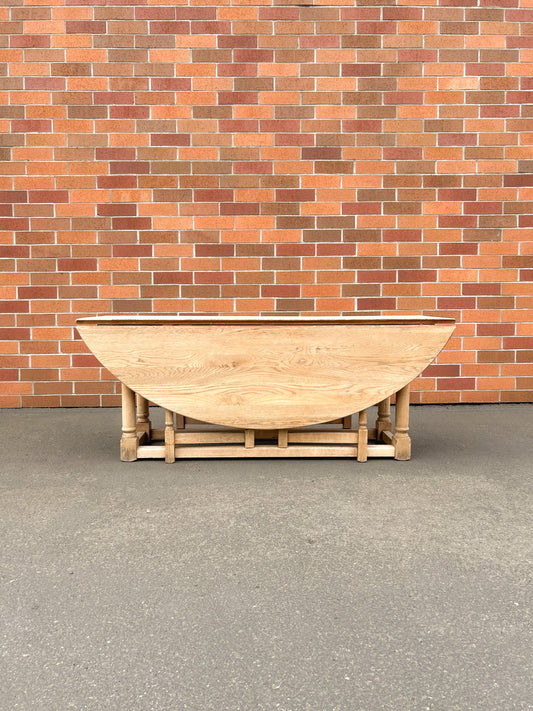 19th Century Oak Gateleg Table