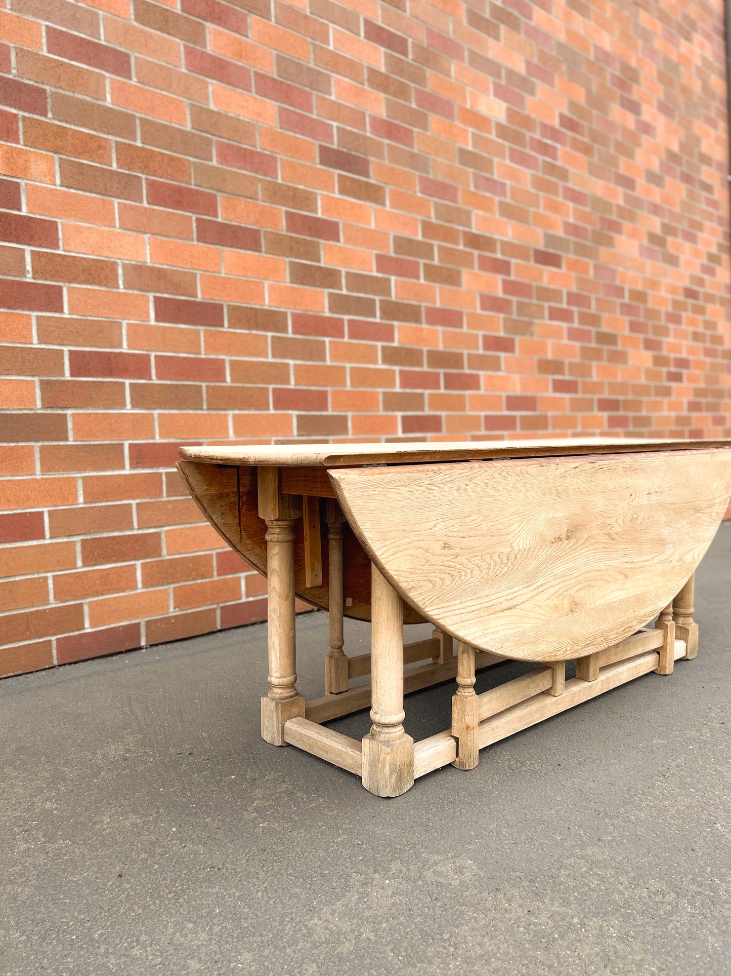 19th Century Oak Gateleg Table