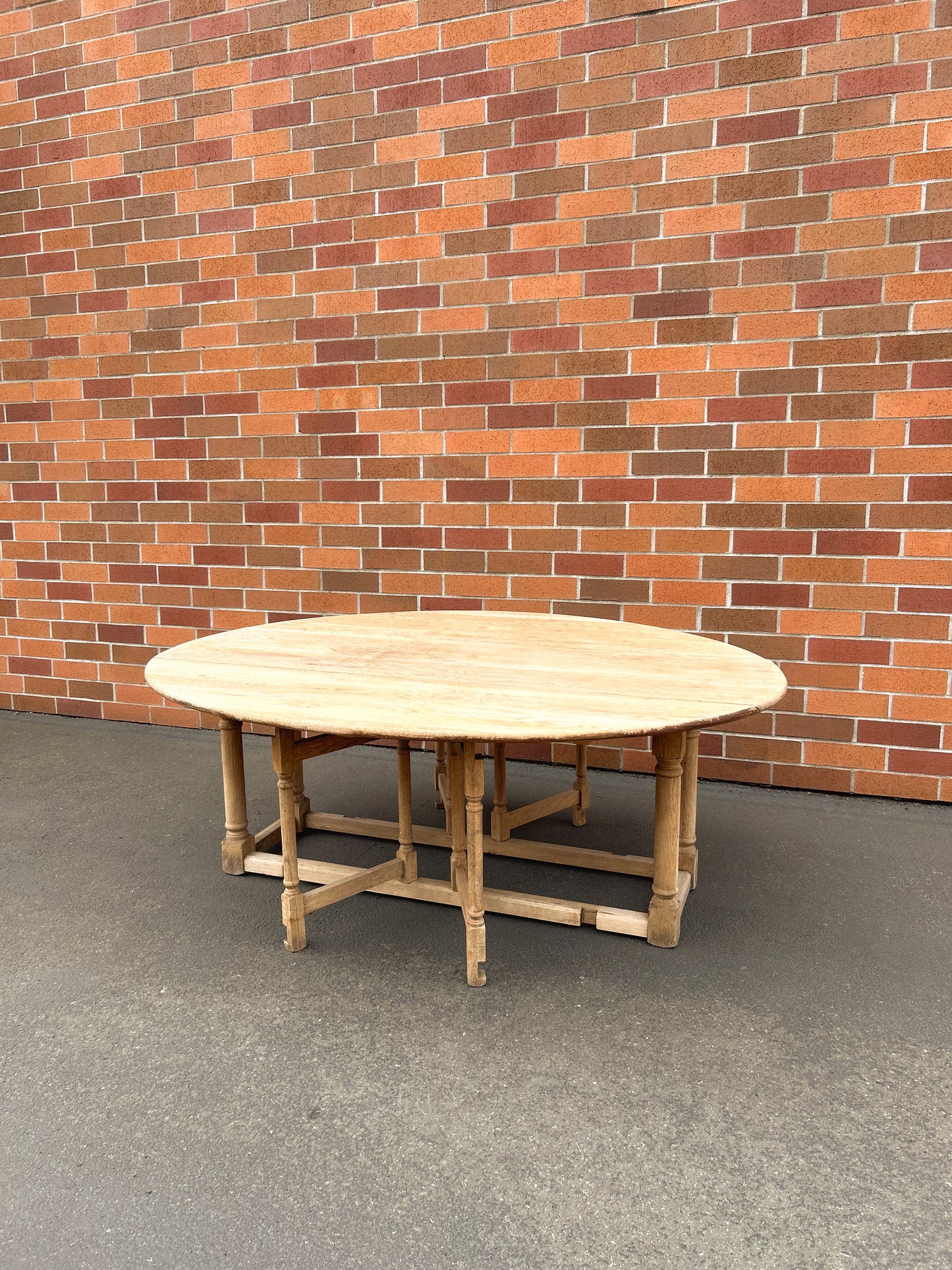 19th Century Oak Gateleg Table