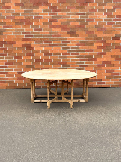 19th Century Oak Gateleg Table