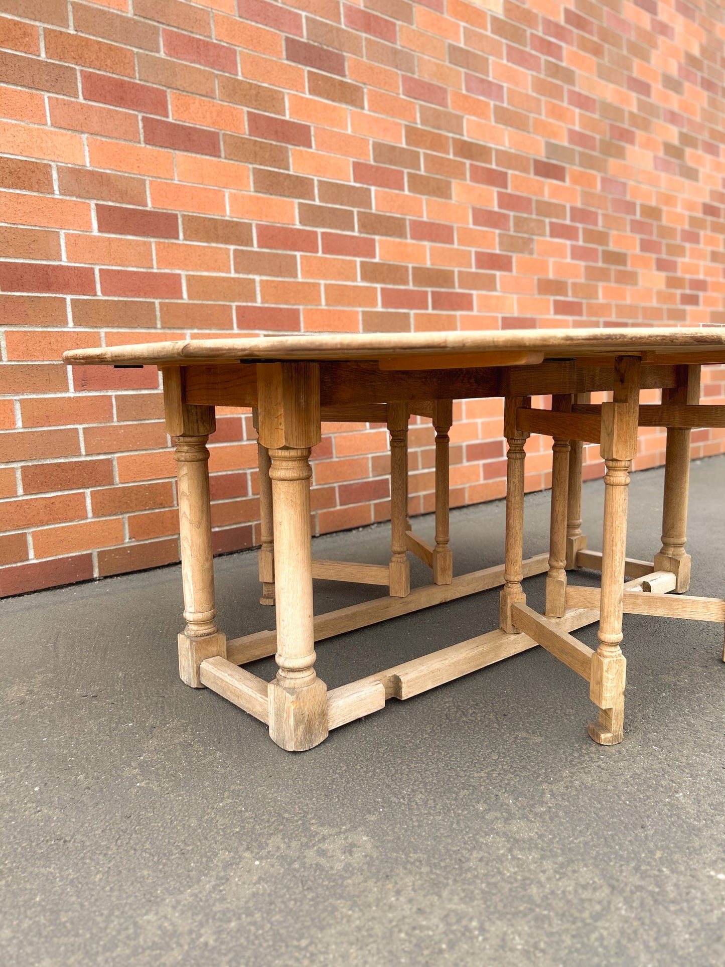 19th Century Oak Gateleg Table