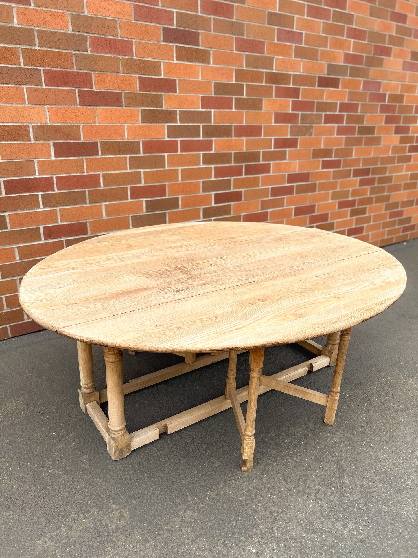 19th Century Oak Gateleg Table