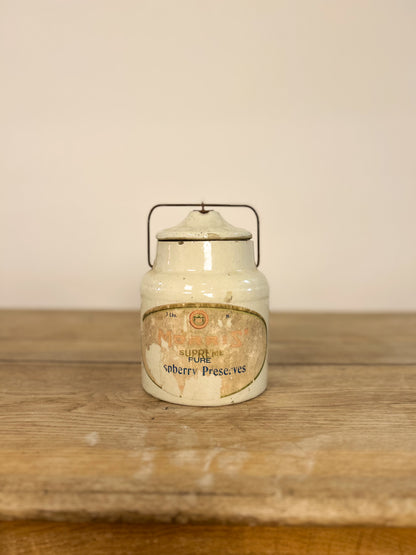 Salt Glazed Lidded Jar
