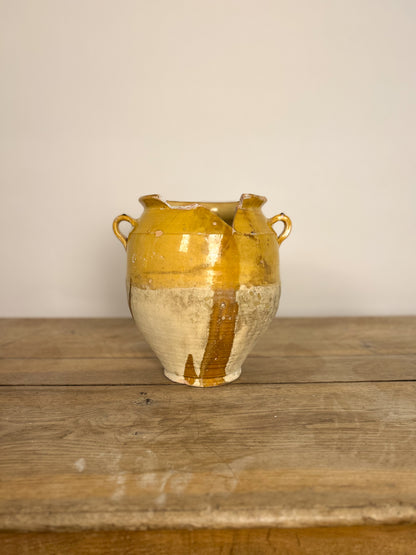 Antique French Confit Pot