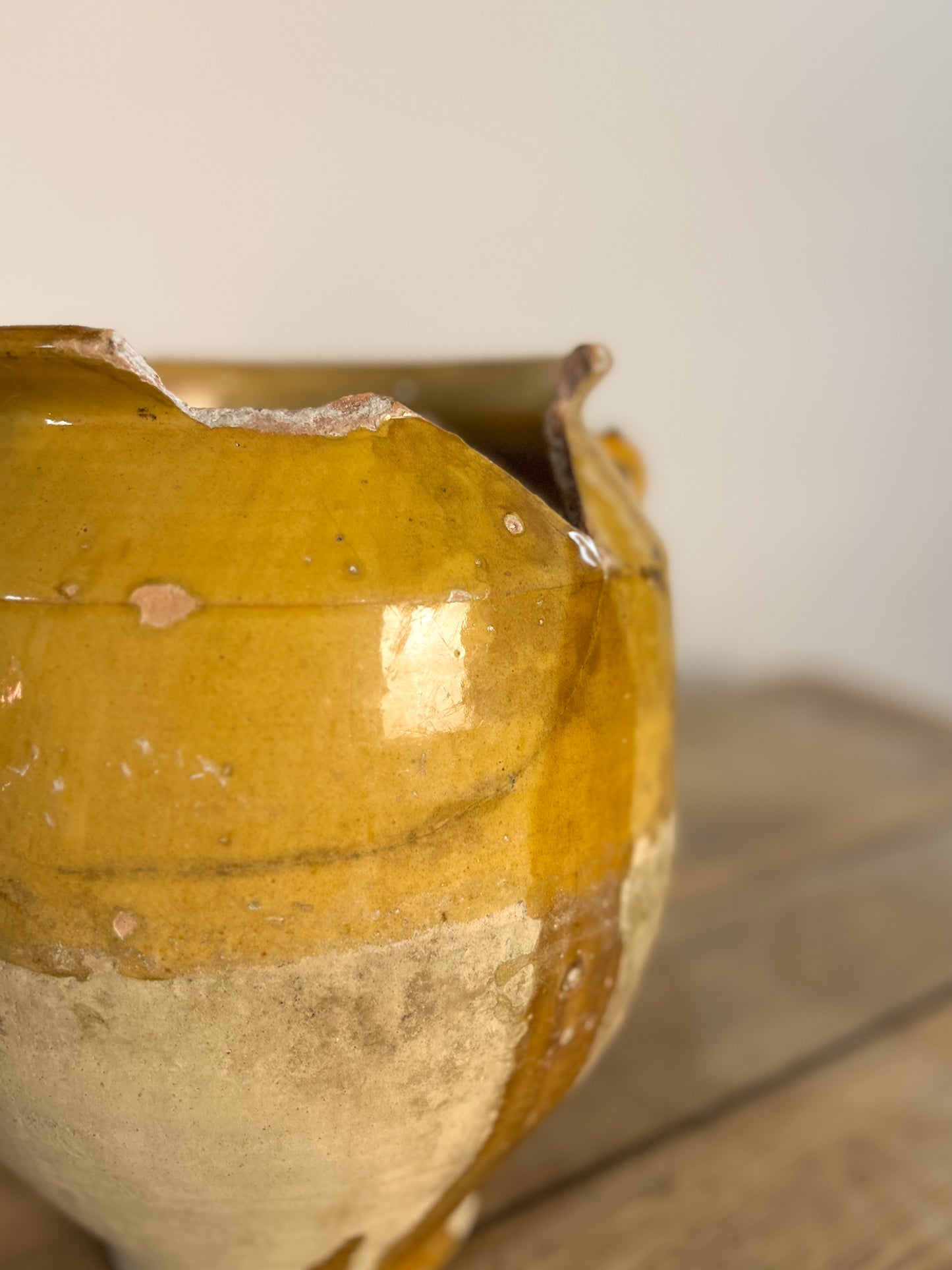 Antique French Confit Pot