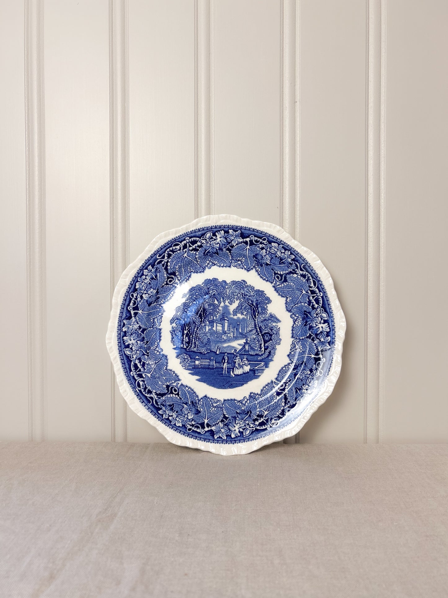 Mason's Vista Blue English Plate