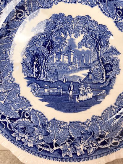 Mason's Vista Blue English Plate