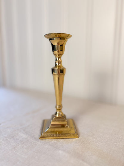 Early 20th Century Brass Candle Stick Holder