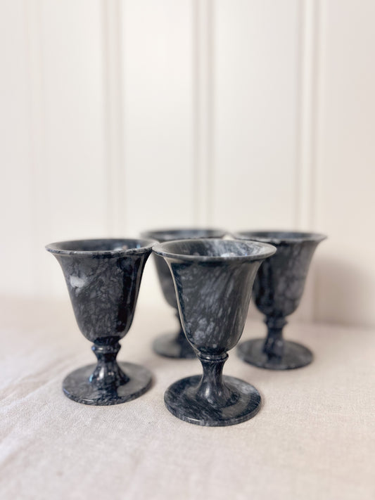 Marble Cordial Goblet
