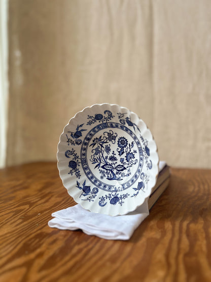 Blue Nordic Ironstone Cereal Bowl