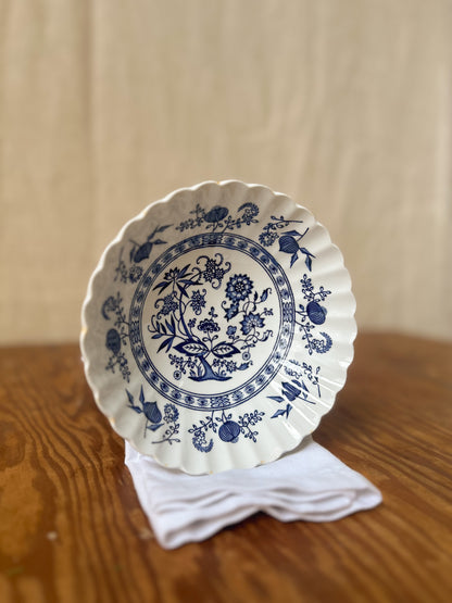 Blue Nordic Ironstone Cereal Bowl