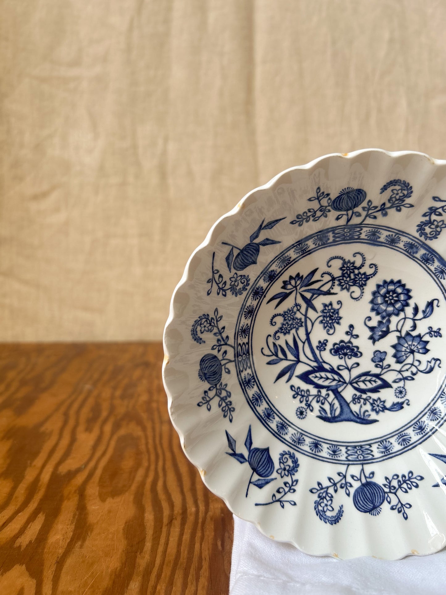 Blue Nordic Ironstone Cereal Bowl