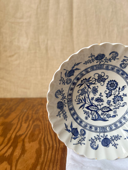 Blue Nordic Ironstone Cereal Bowl