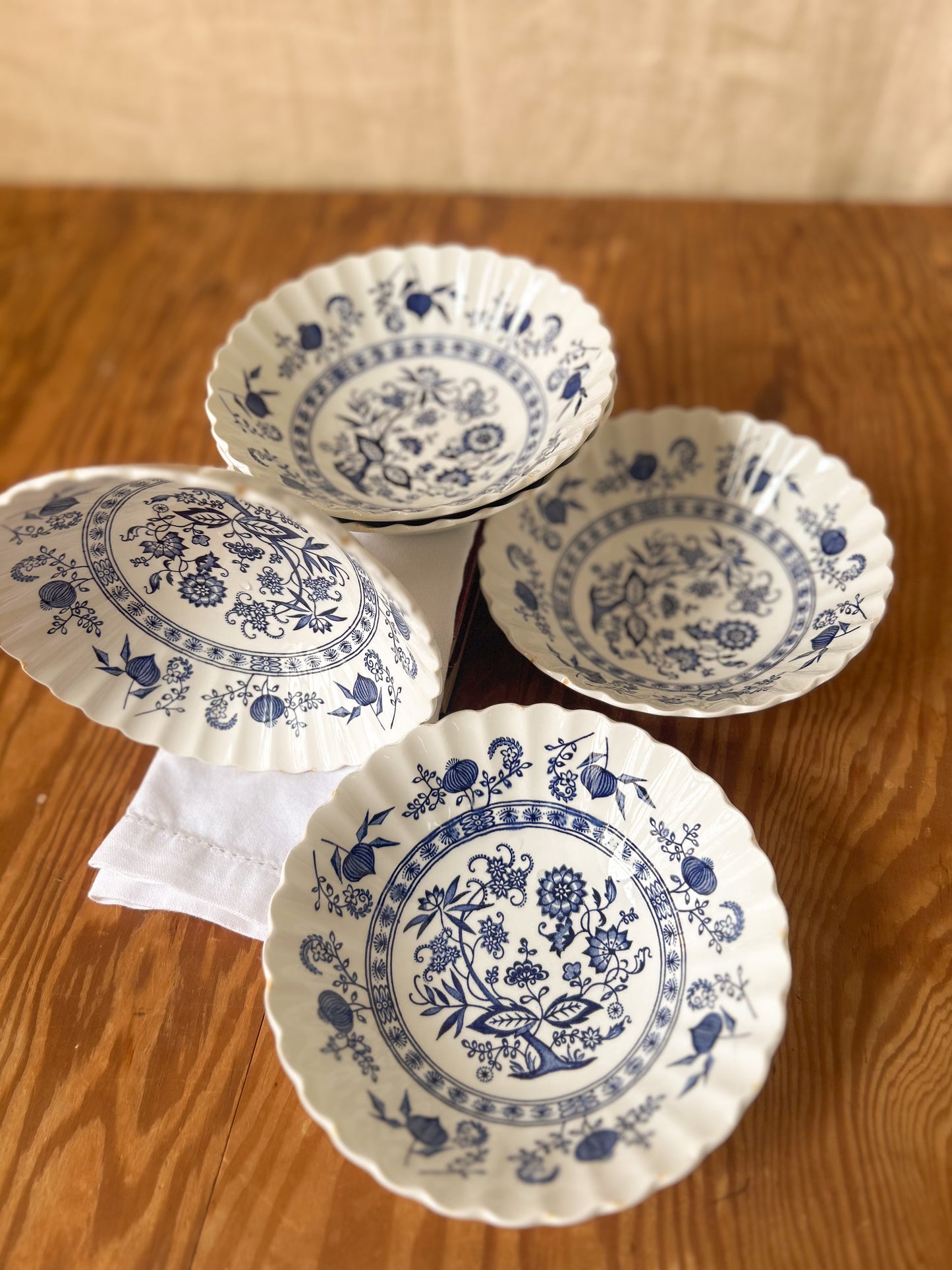 Blue Nordic Ironstone Cereal Bowl