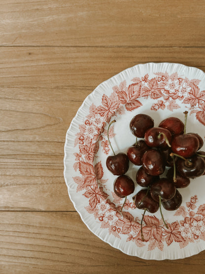 Wedgewood Bramble Red English Plate