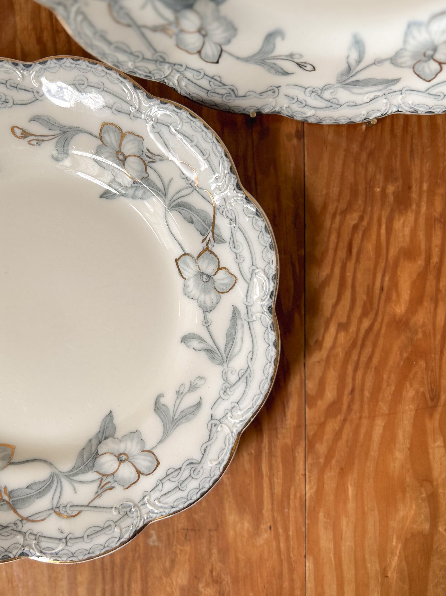 Vintage Lothair Blue Plate