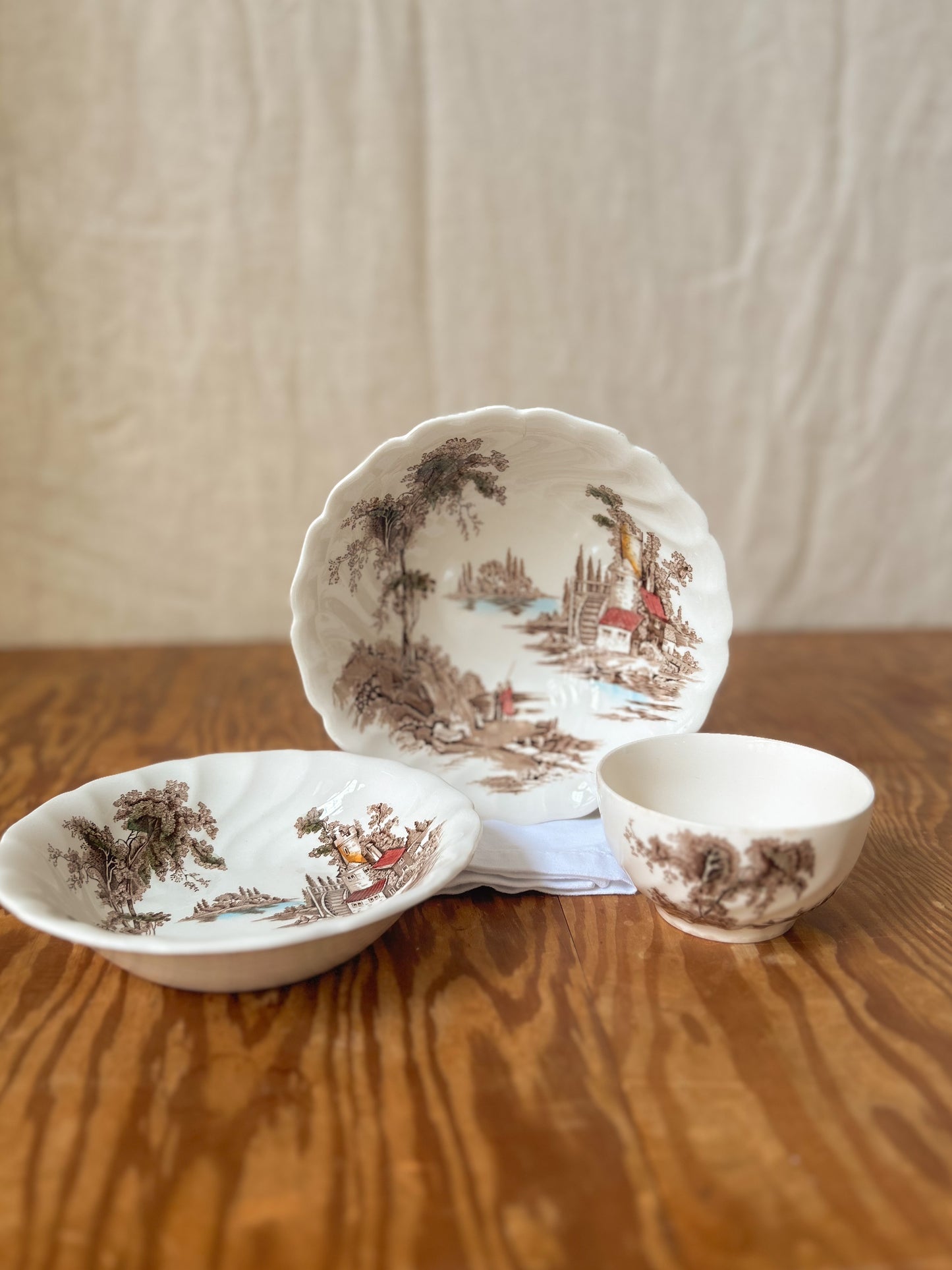 Old Mill Cereal Bowl Set