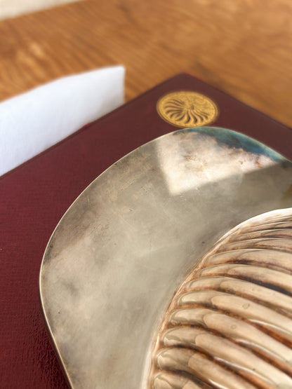 Sterling Silver-Plated Shell
